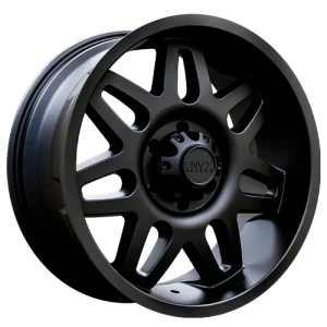 Envy Wheels – ET2 – Black – 20″x9″ 10mm – All weather Wheels – 222SB-U20613910610